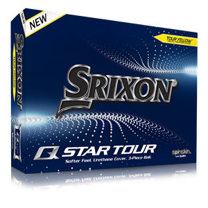 Srixon Q-Star Tour 4 Yellow Golf Balls