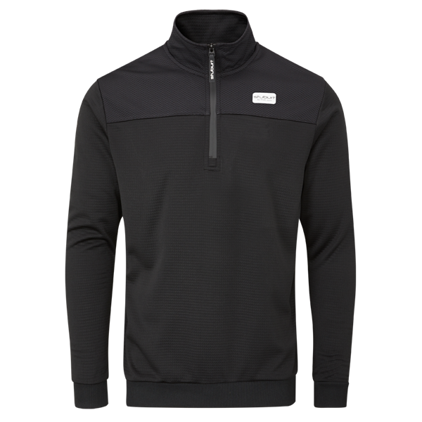 Stuburt Mens Active Tech Half Zip Neck Top Pullover