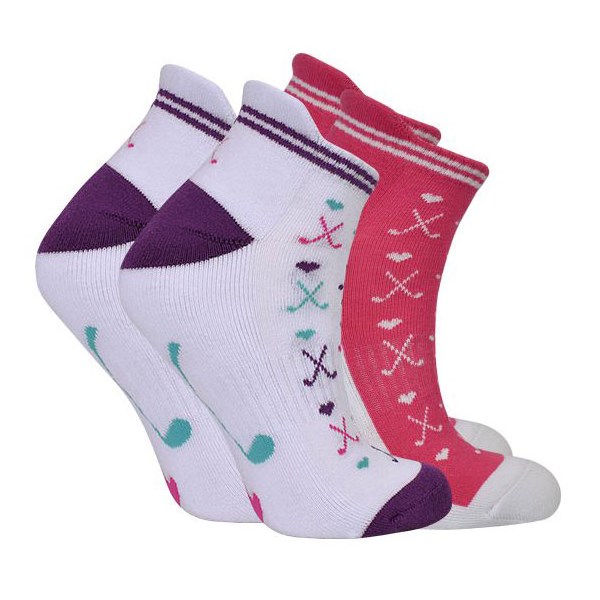 Ladies Golf Socks (2 Pairs)