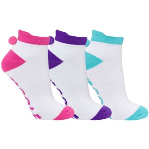 Ladies Cushioned Pom Pom Golf Socks