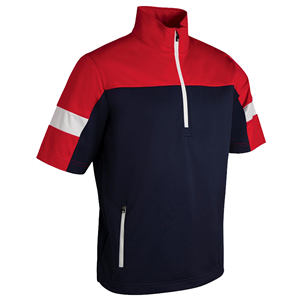 Sunderland Mens Cortina Panelled Half Sleeve Windshirt