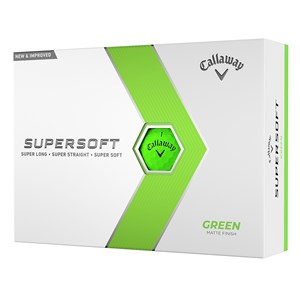 Callaway Supersoft Matte Green Golf Balls