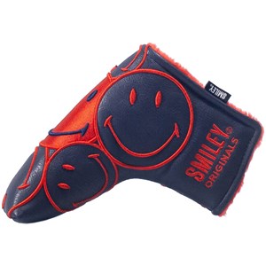 Smiley Originals Stacked Blade Putter Headcover