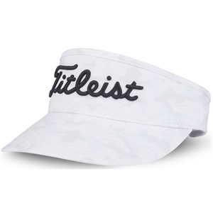 Titleist Mens Players Performance Tour Visor - White Out Collection