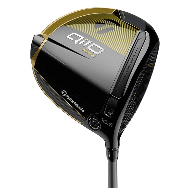 Limited Edition - TaylorMade Qi10 Max Designer Series Gold Dust Driver