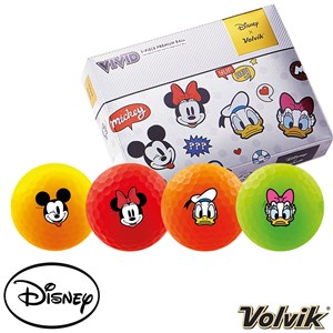 Volvik Vivid Disney Golf Balls