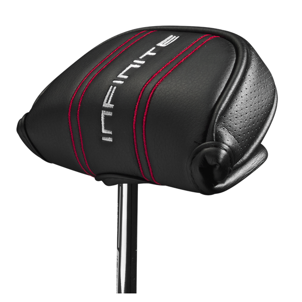 wg1p033401 9 infinite southside putter headcover mens black red