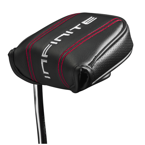 wg1p033501 9 infinite the bean putter headcover mens black red