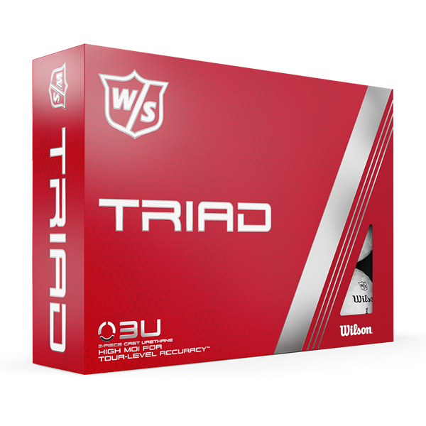 Wilson Triad Golf Balls (12 Balls)