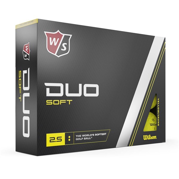 Wilson Duo Soft Yellow Golf Balls (12 Balls)