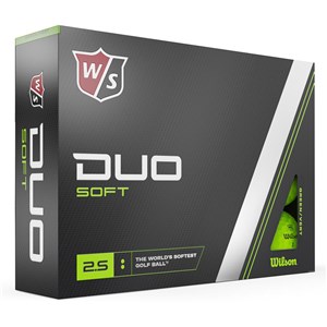 Wilson Duo Soft Green Golf Balls