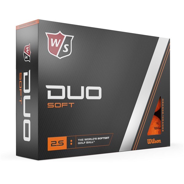 Wilson Duo Soft Orange Golf Balls (12 Balls)