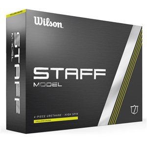 Wilson Staff Model Yellow Golf Balls 2024