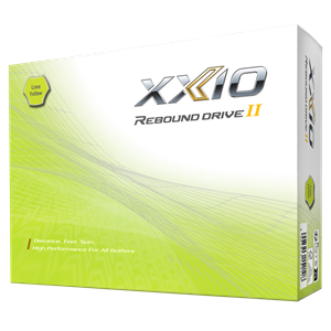 XXIO Rebound Drive 2 Yellow Golf Balls