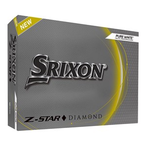 Srixon Z-Star Diamond Golf Pure White Balls