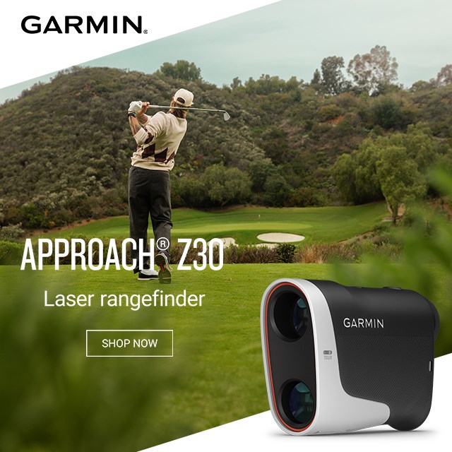 Banner garmin-approach-z30-gps-laser-range-finder